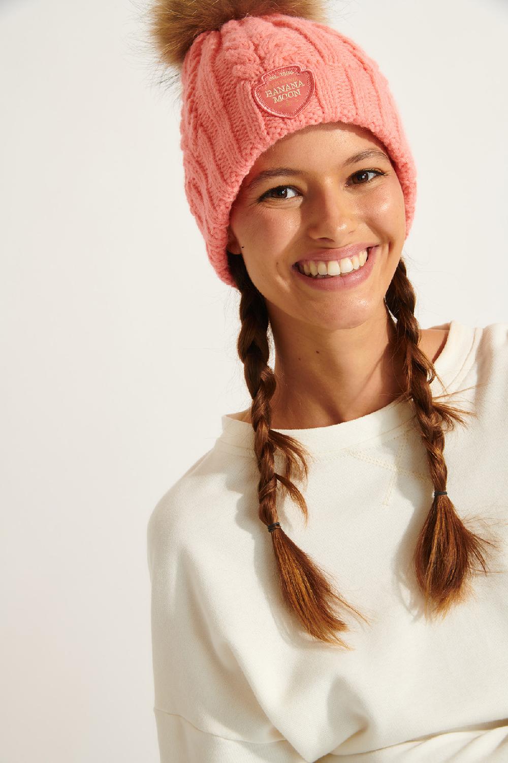 banana moon Beanie Pink DOTTO LEMONWOOD