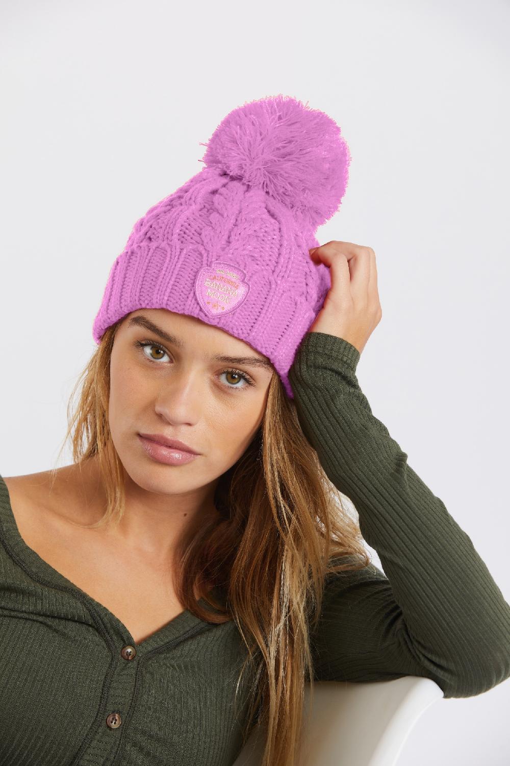 Banana Moon Beanie Pink HOWSON LEMONWOOD