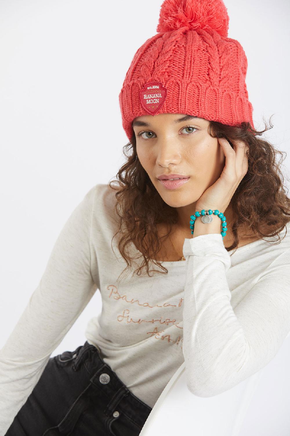 Banana Moon Beanie Pink HOWSON LEMONWOOD