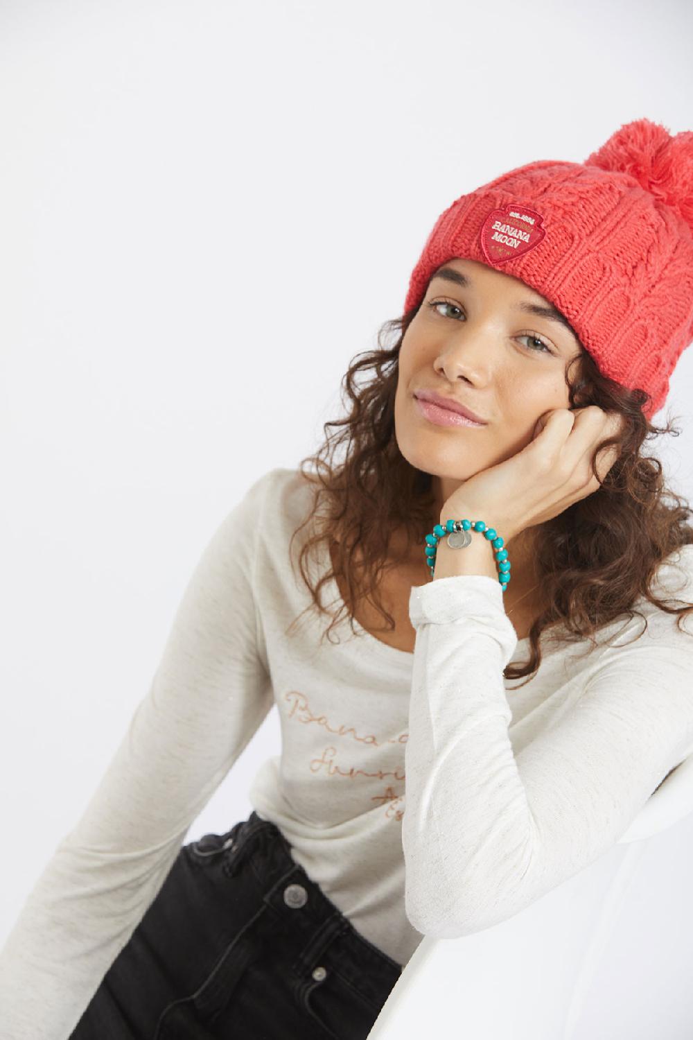 Banana Moon Beanie Pink HOWSON LEMONWOOD