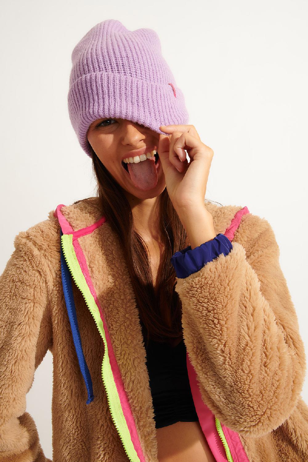Banana Moon Beanie Purple DIDO NOWCOLOR