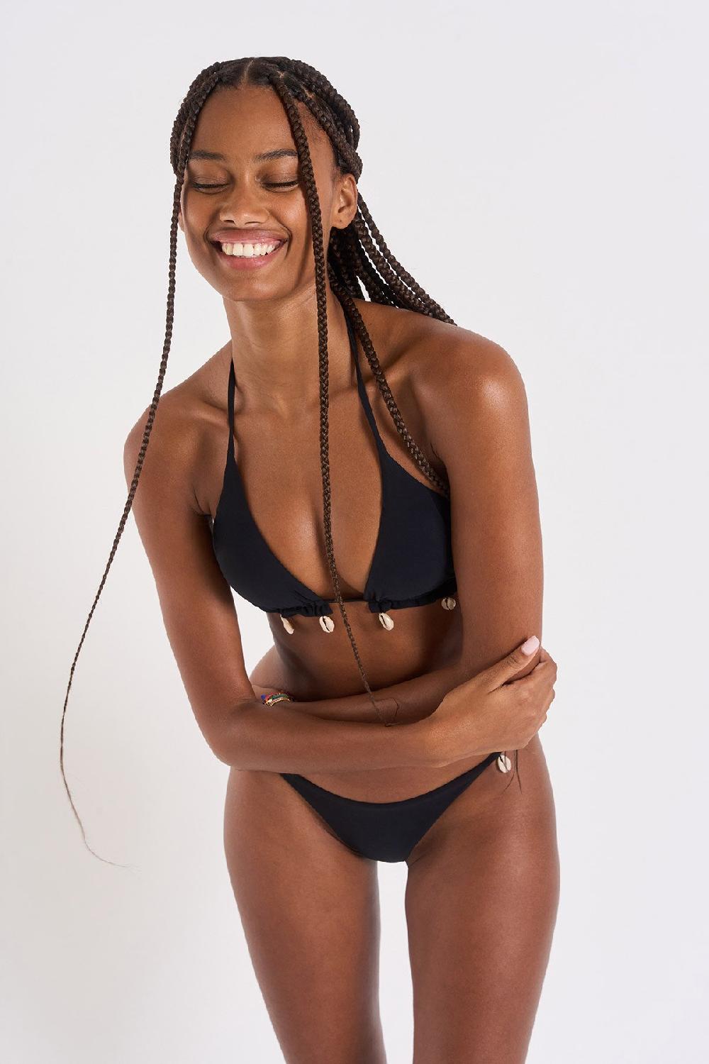 Banana Moon Bikini Black SHELLO & LAYA BLACKSAND