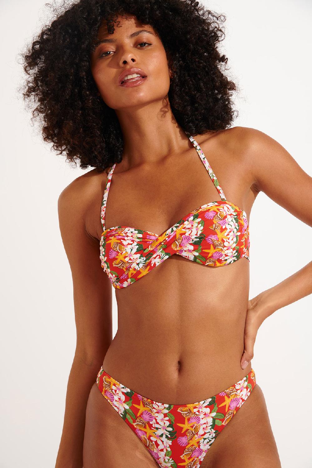 Banana Moon Bikini Red BORO & DUCA SHELLBAY