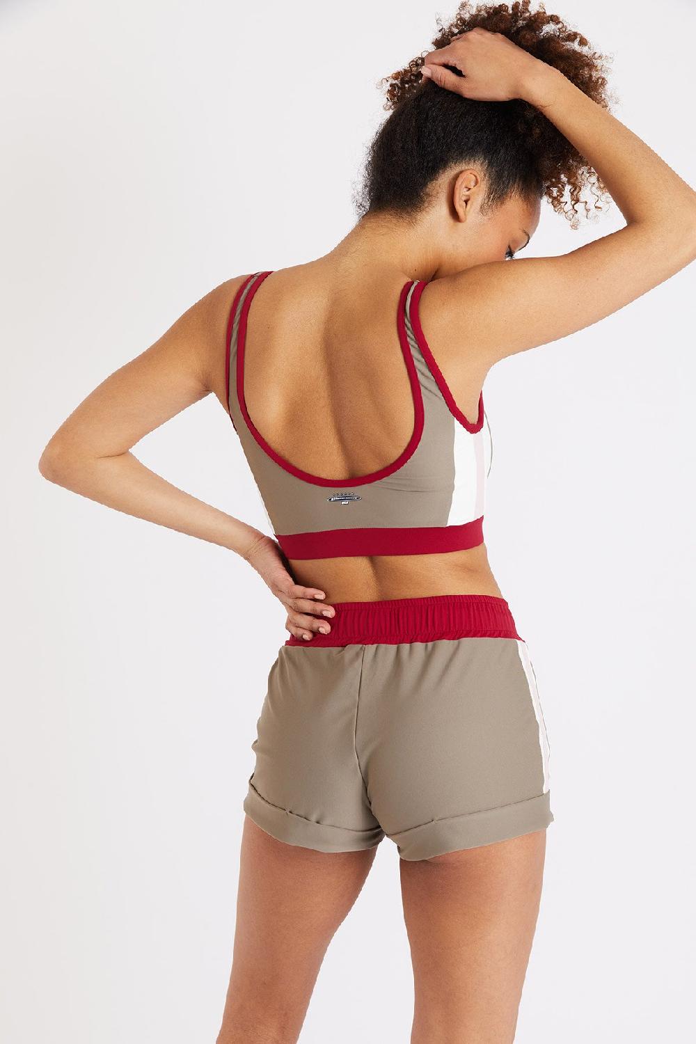 Banana Moon BIKINI TOP Brown HAKKO SPRINT