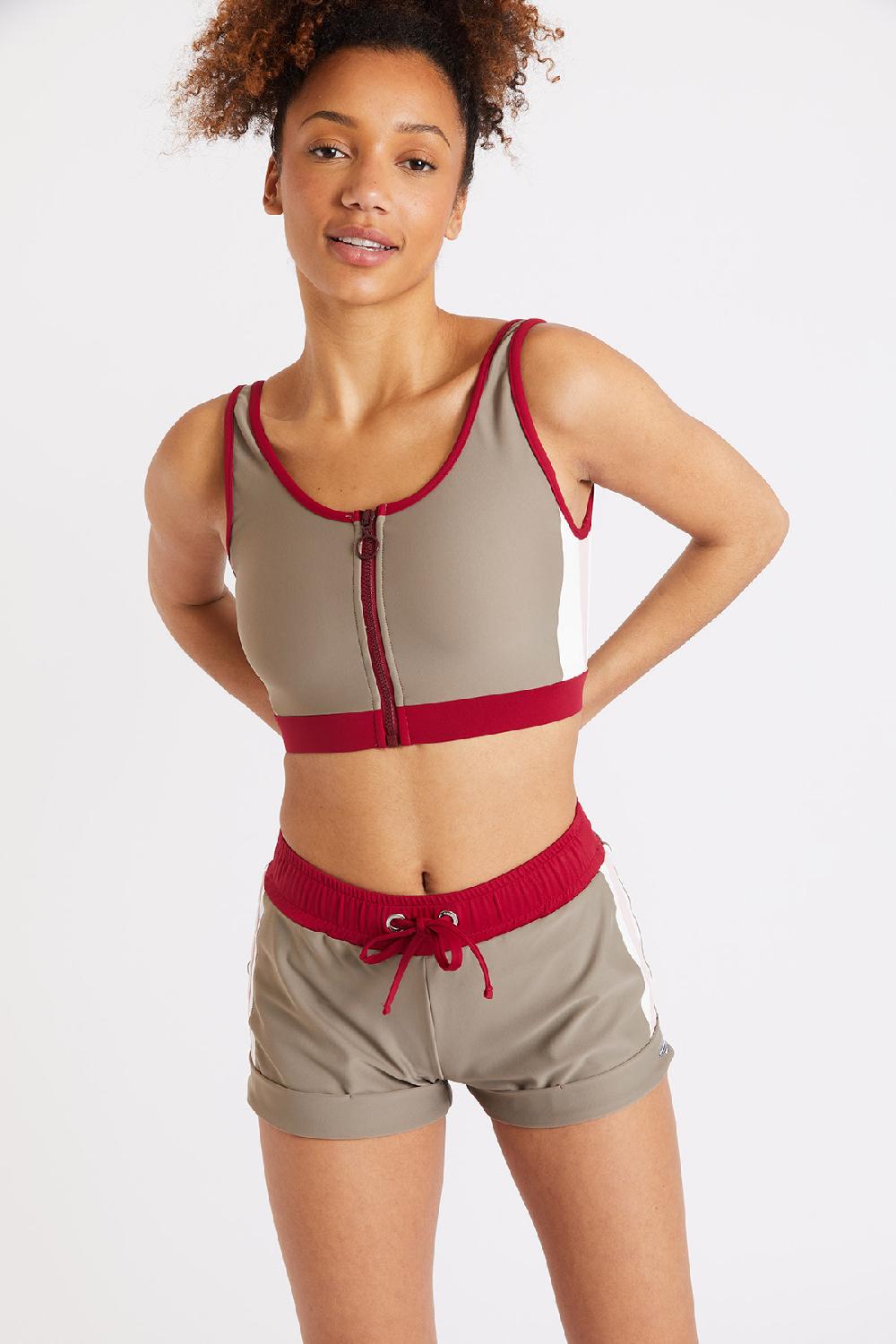 banana moon BIKINI TOP Brown HAKKO SPRINT