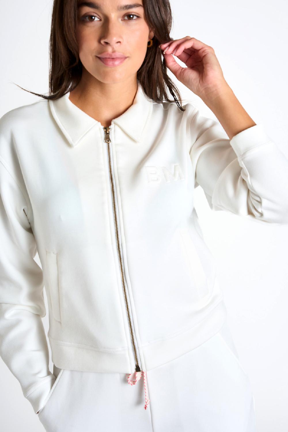 banana moon BLOUSON White DARLENE BAYJOY