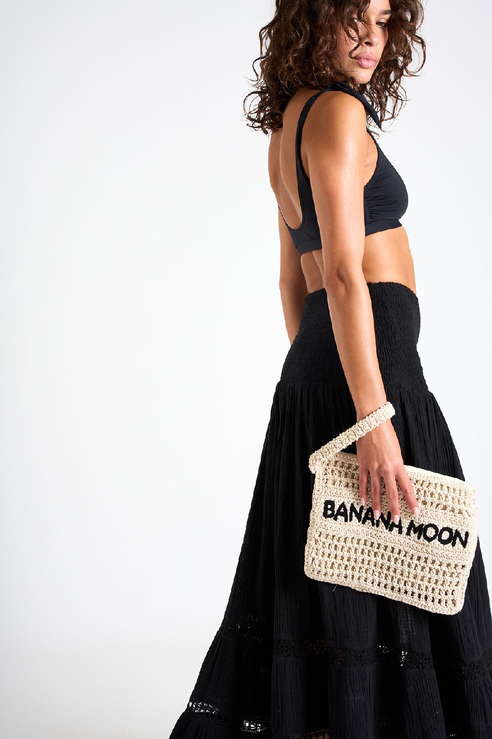 banana moon CLUTCH BAG Ecru ARLETO RIOOSO