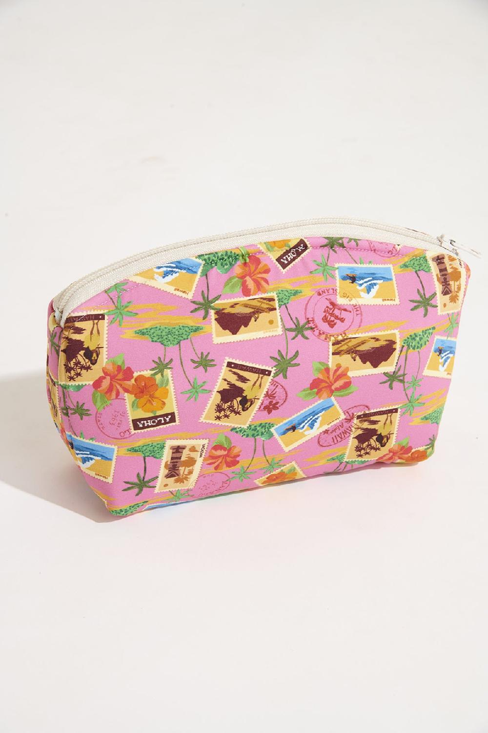 Banana Moon CLUTCH BAG Pink GRAPHITE SUNRAMA