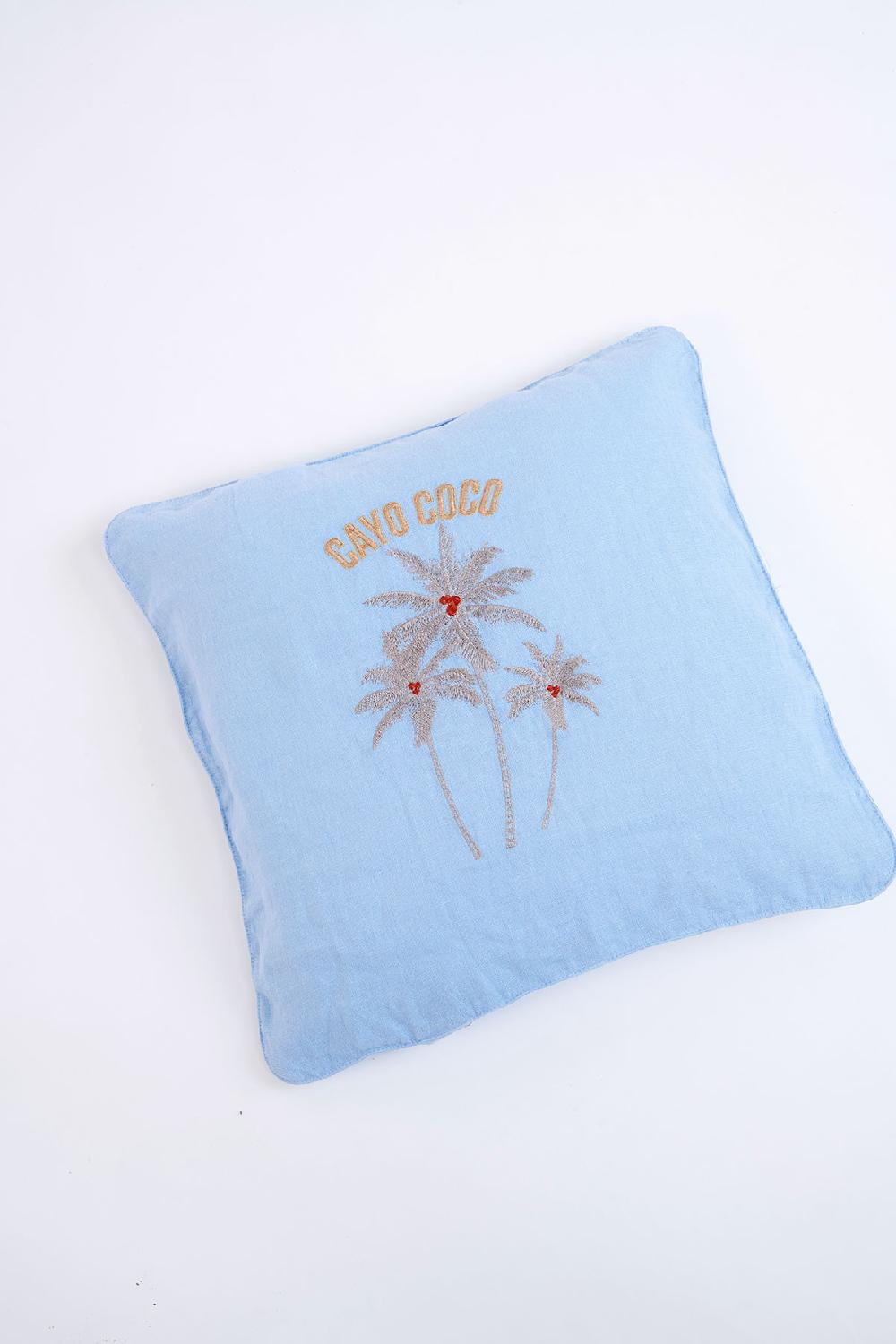 Banana Moon Cushion Cover Blue ORAMA HAWSTON