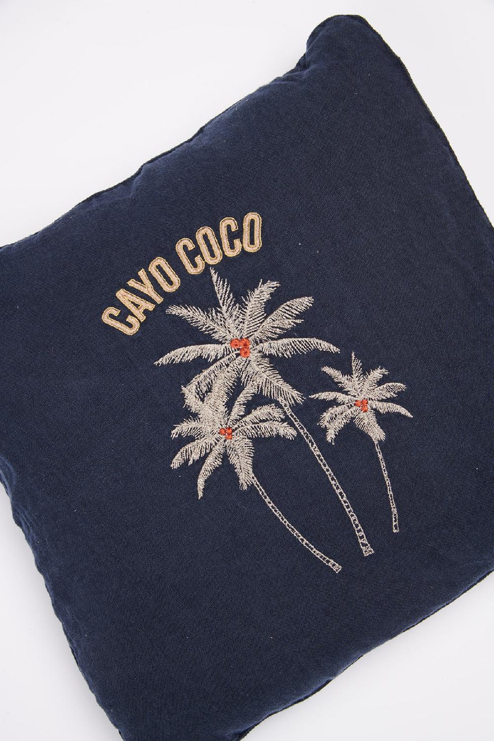 Banana Moon Cushion Cover Navy Blue ORAMA HAWSTON