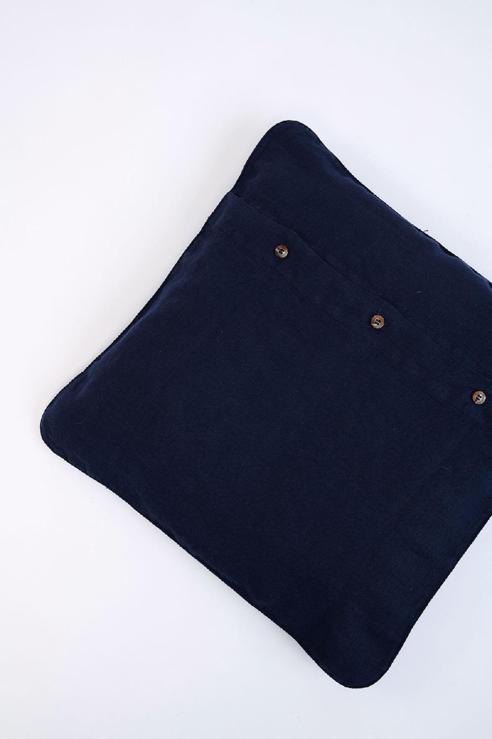 Banana Moon Cushion Cover Navy Blue ORAMA HAWSTON