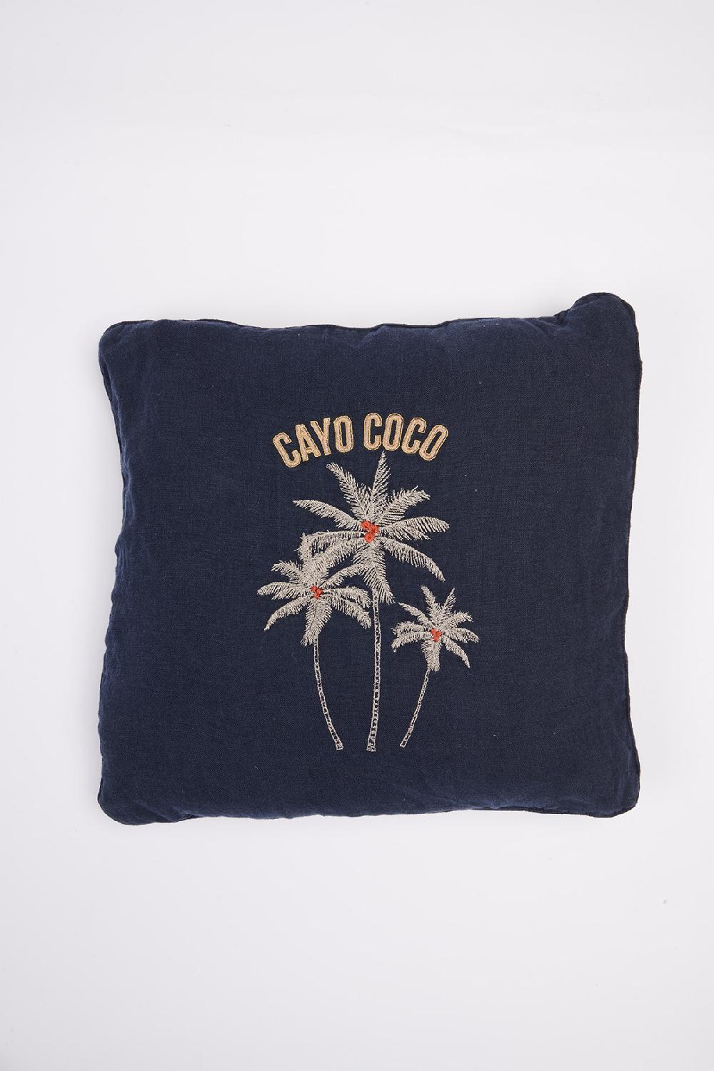 banana moon Cushion cover Navy blue ORAMA HAWSTON