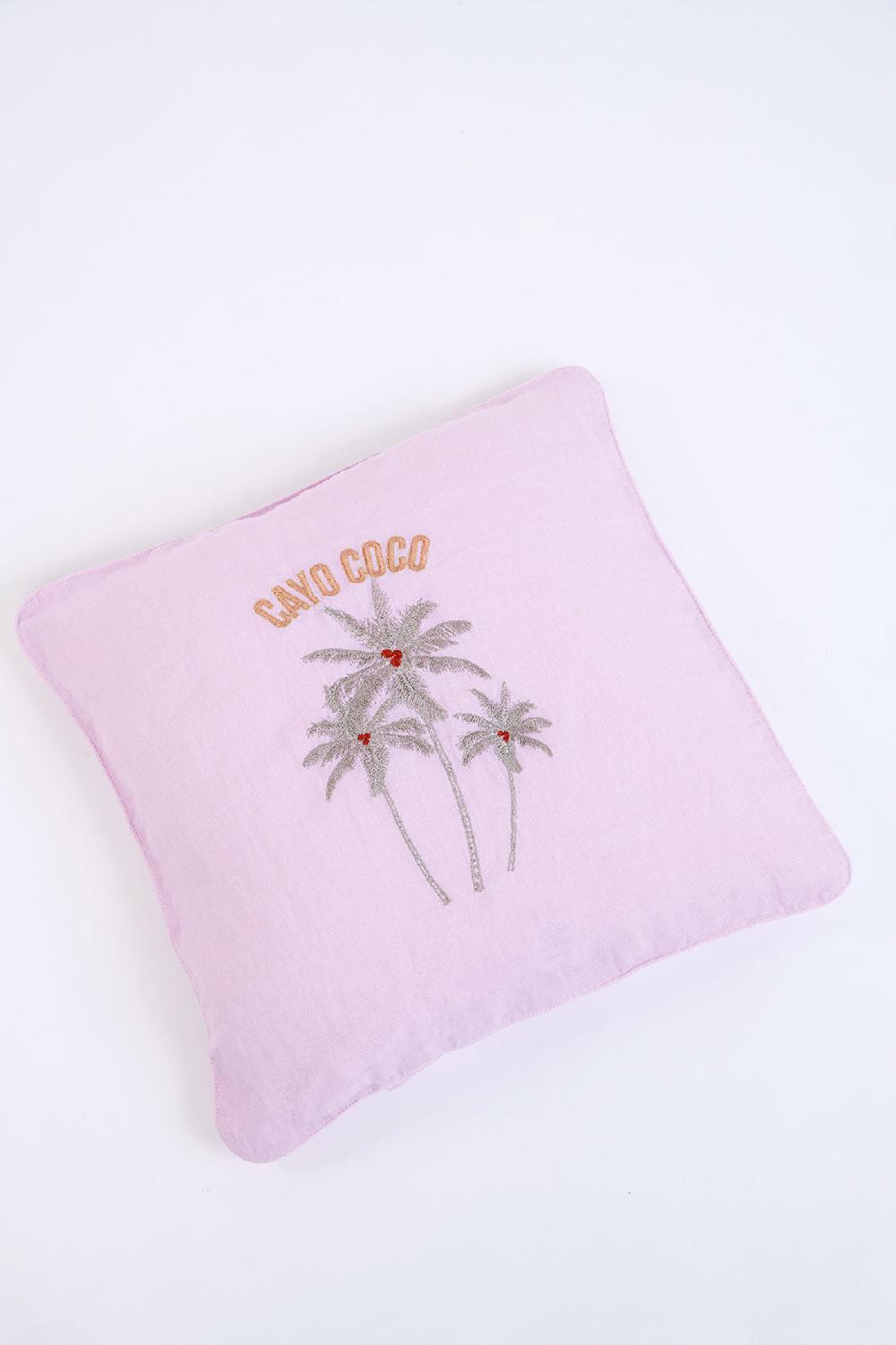 Banana Moon Cushion Cover Pink ORAMA HAWSTON