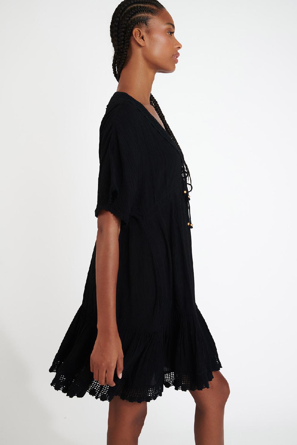 Banana Moon Dress Black AVELLE SEATIME