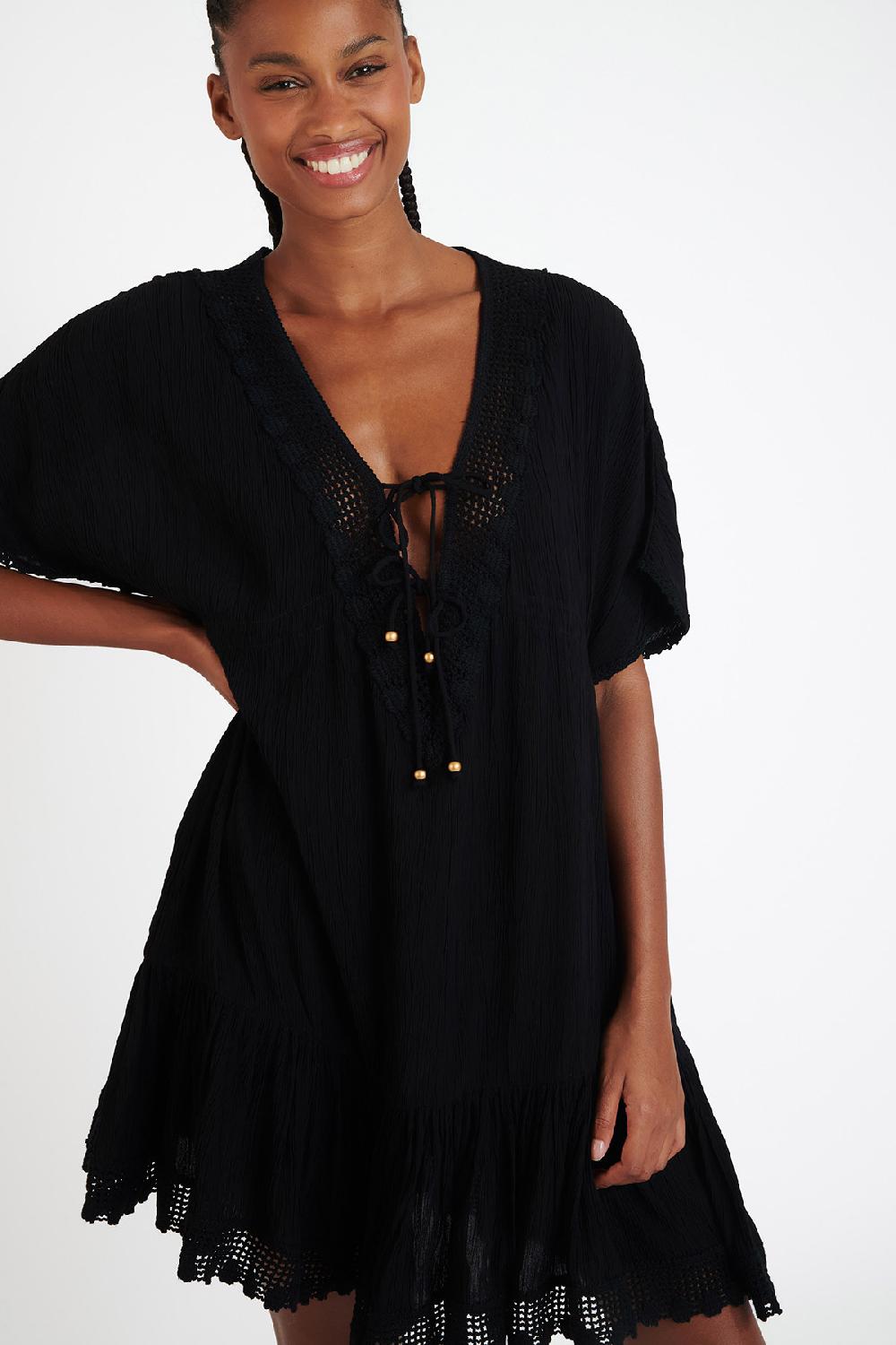 banana moon Dress Black AVELLE SEATIME