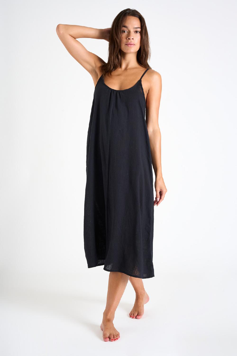 Banana Moon Dress Black CAPUCINE CALYPSO