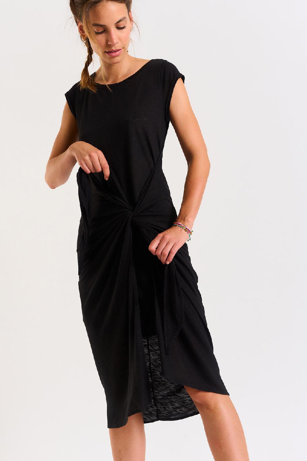 Banana Moon Dress Black JULIANA CARAIVA