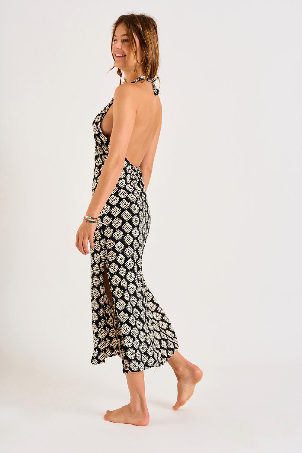 Banana Moon Dress Black MARA SARONG