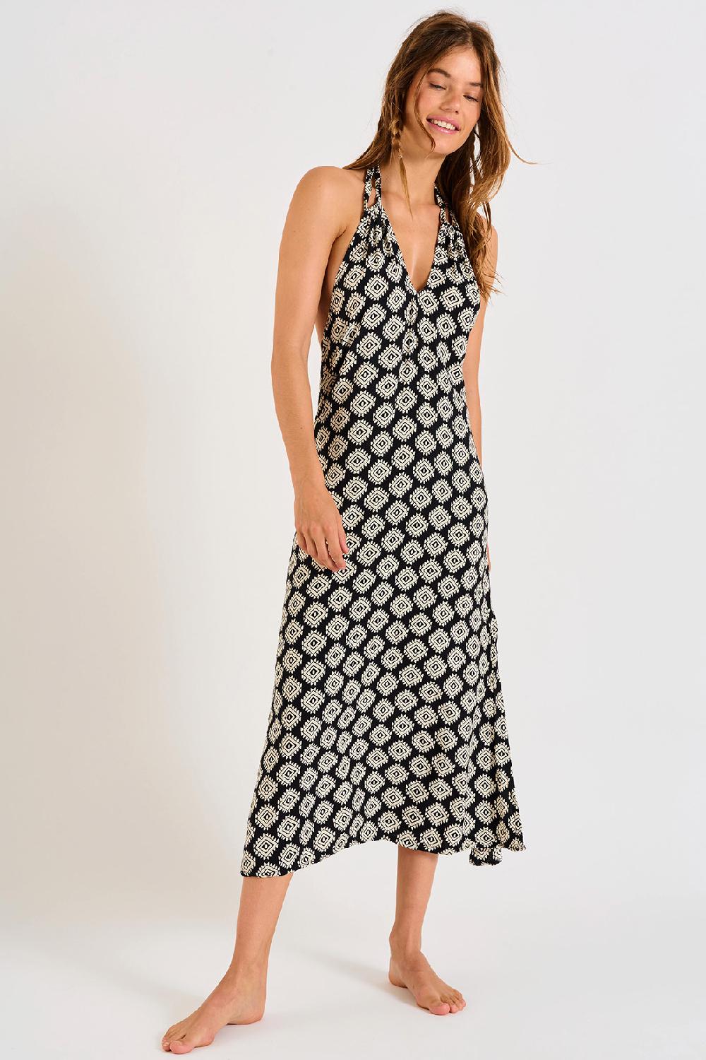 banana moon Dress Black MARA SARONG