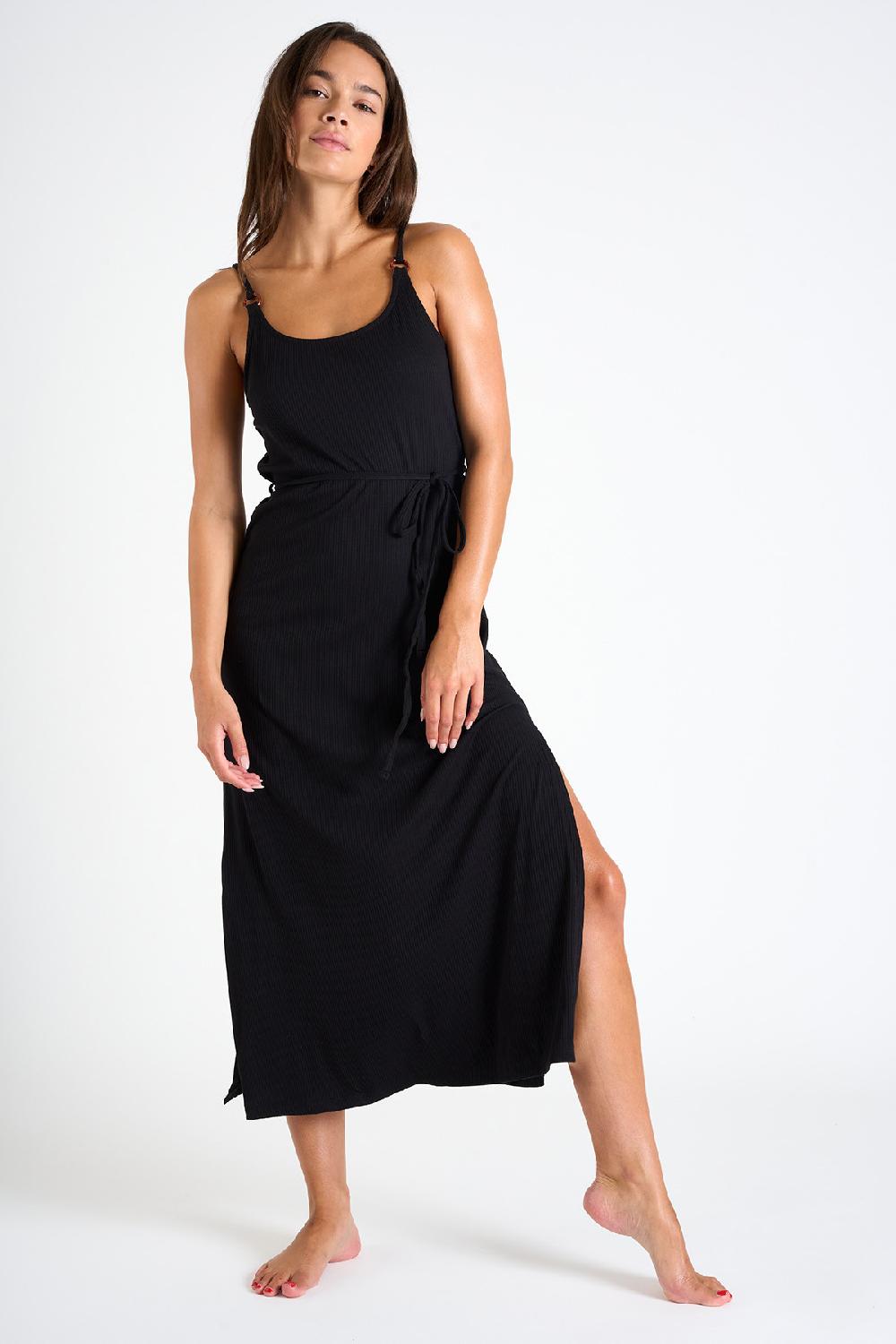 Banana Moon Dress Black YAQUINA AMARIA
