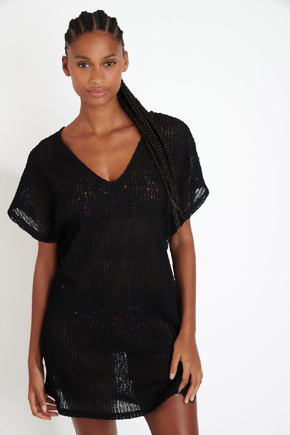 banana moon Dress Black ZINIA BEACHSOUL