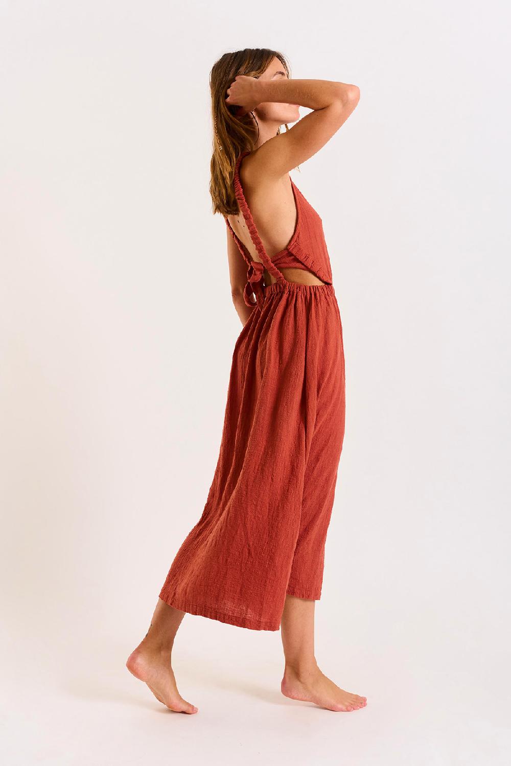 Banana Moon Dress Brown HELOISE CHERYLL