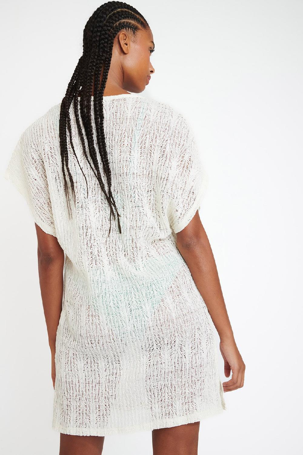 Banana Moon Dress Ecru ZINIA BEACHSOUL