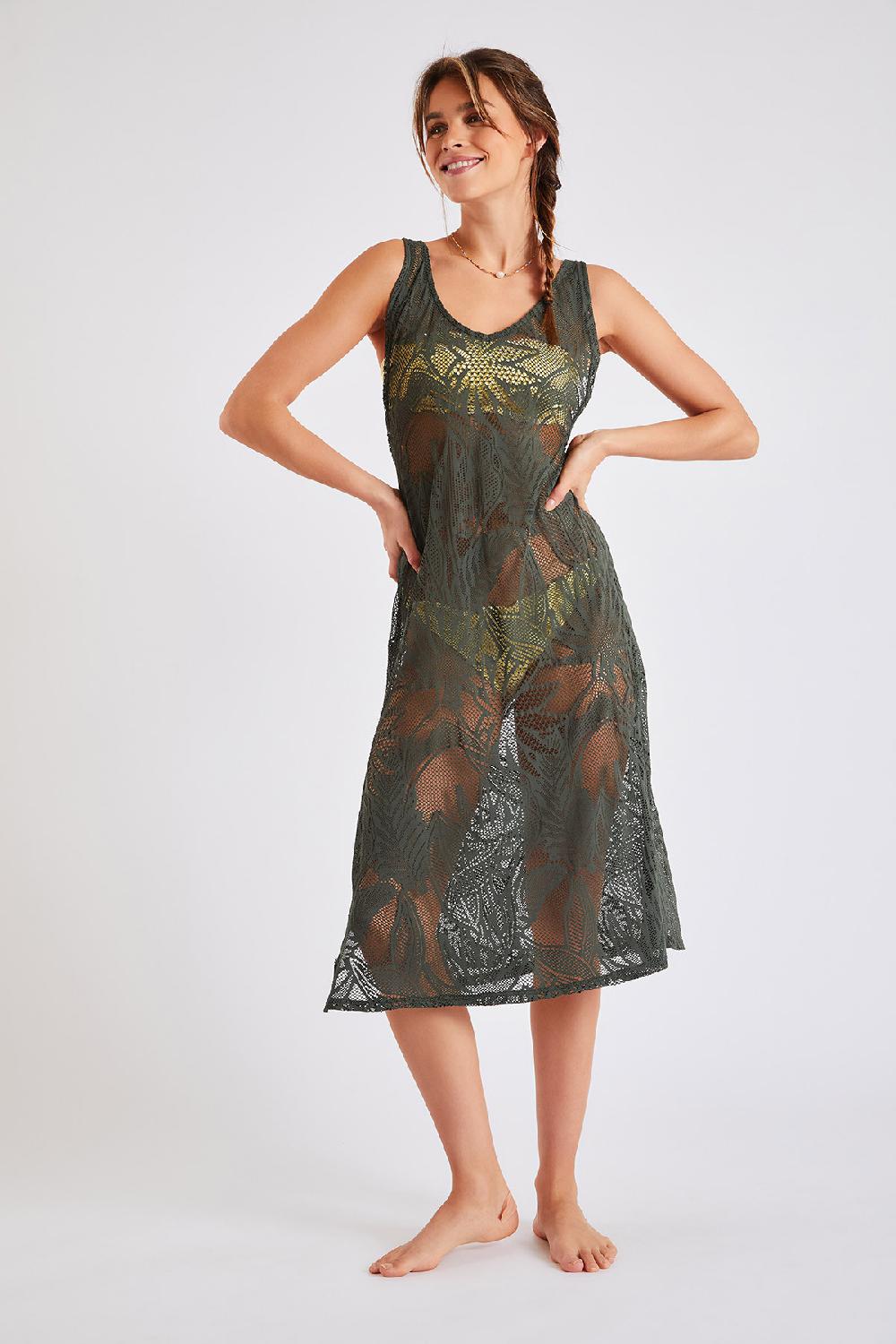 banana moon Dress Khaki TUPAI COCOBEACH