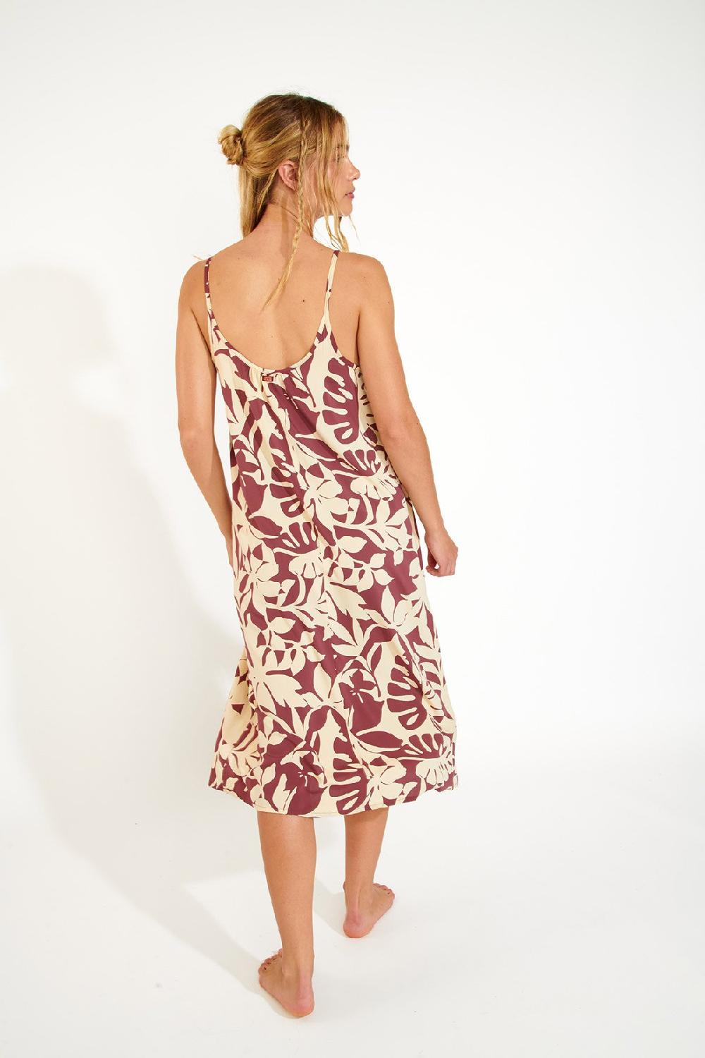 Banana Moon Dress Red CAPUCINE SARONG