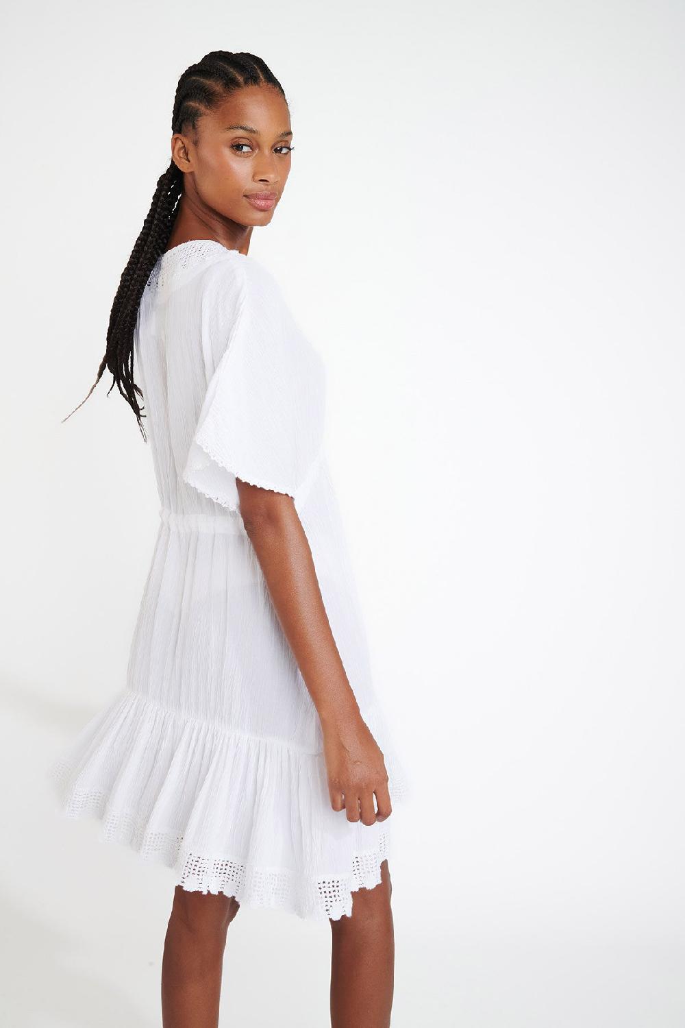 Banana Moon Dress White AVELLE SEATIME