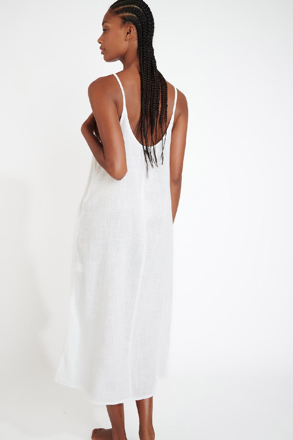 Banana Moon Dress White CAPUCINE CALYPSO