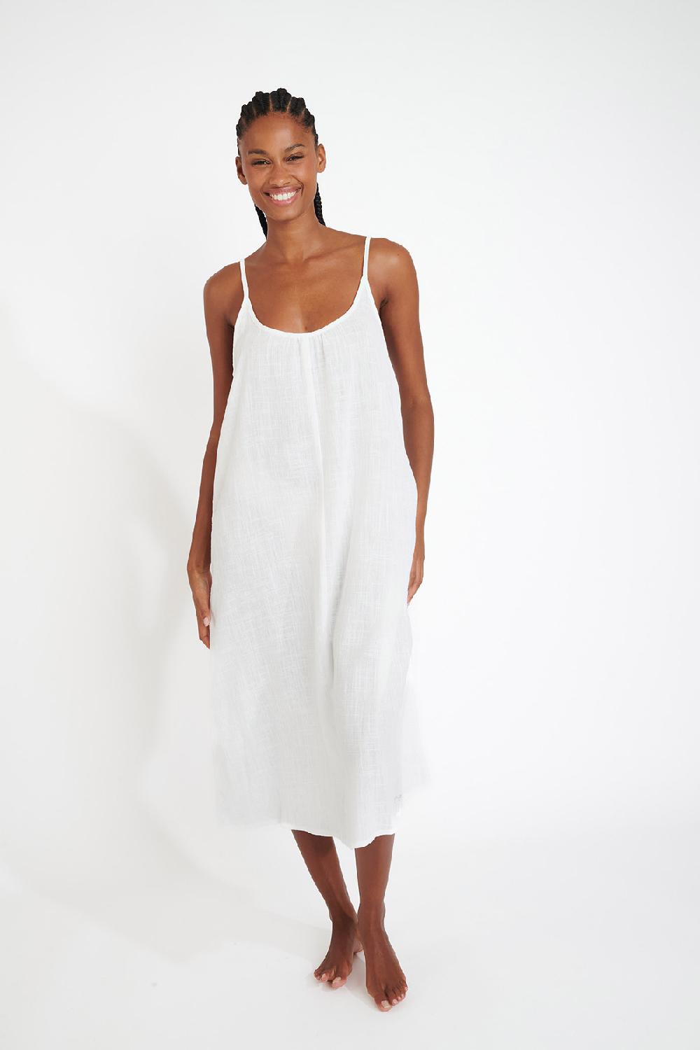 Banana Moon Dress White CAPUCINE CALYPSO