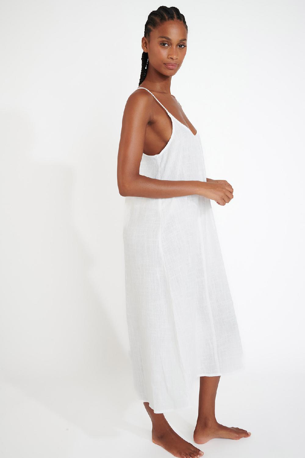 Banana Moon Dress White CAPUCINE CALYPSO