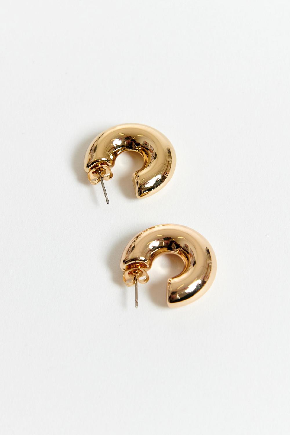 Banana Moon Earrings Gold EARRINGS SHASHI