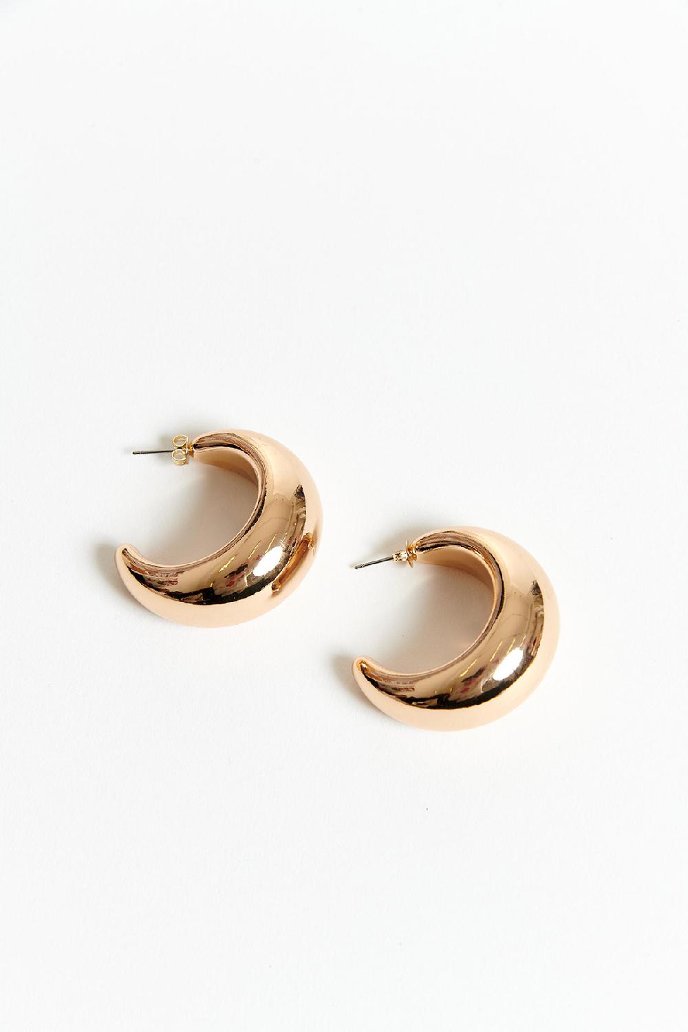 Banana Moon Earrings Gold EARRINGS SHASHI