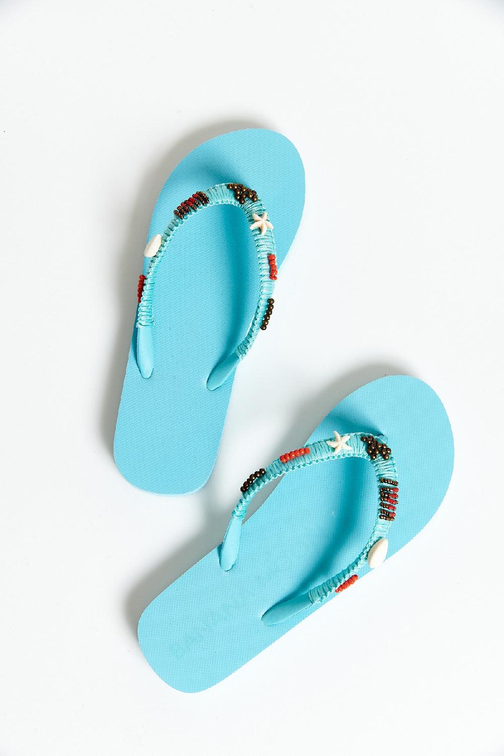 Banana Moon Flip-Flops Blue LUCERO TAHUATA