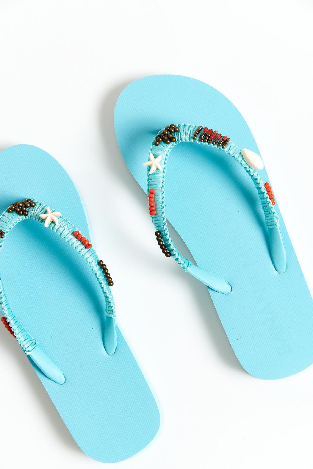 Banana Moon Flip-Flops Blue LUCERO TAHUATA