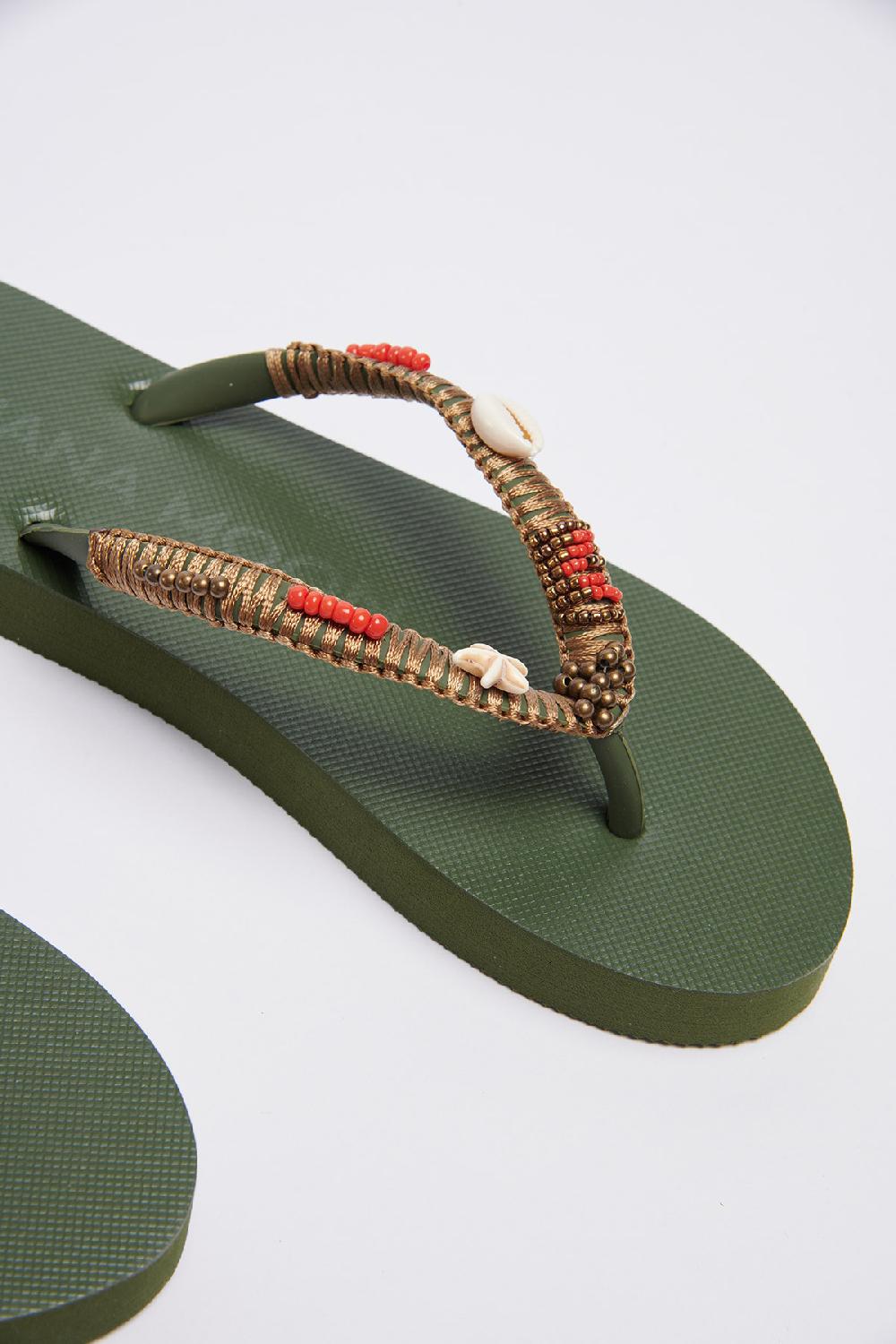 banana moon Flip-Flops Khaki LUCERO TAHUATA