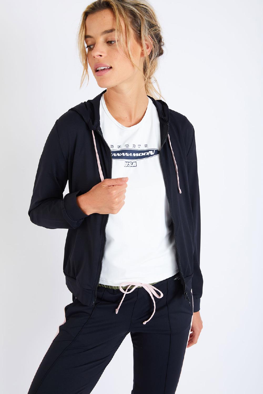 Banana Moon Jacket Black CHICAGO SPRINT