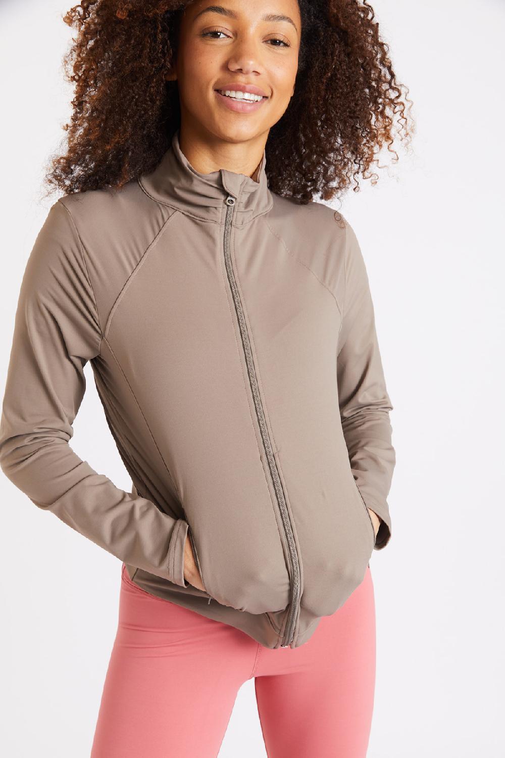 Banana Moon Jacket Brown FOCUS WELLNESS
