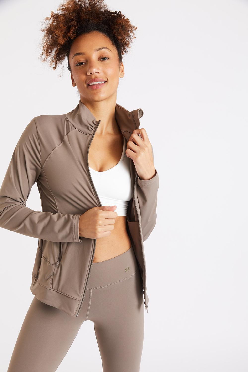 Banana Moon Jacket Brown FOCUS WELLNESS