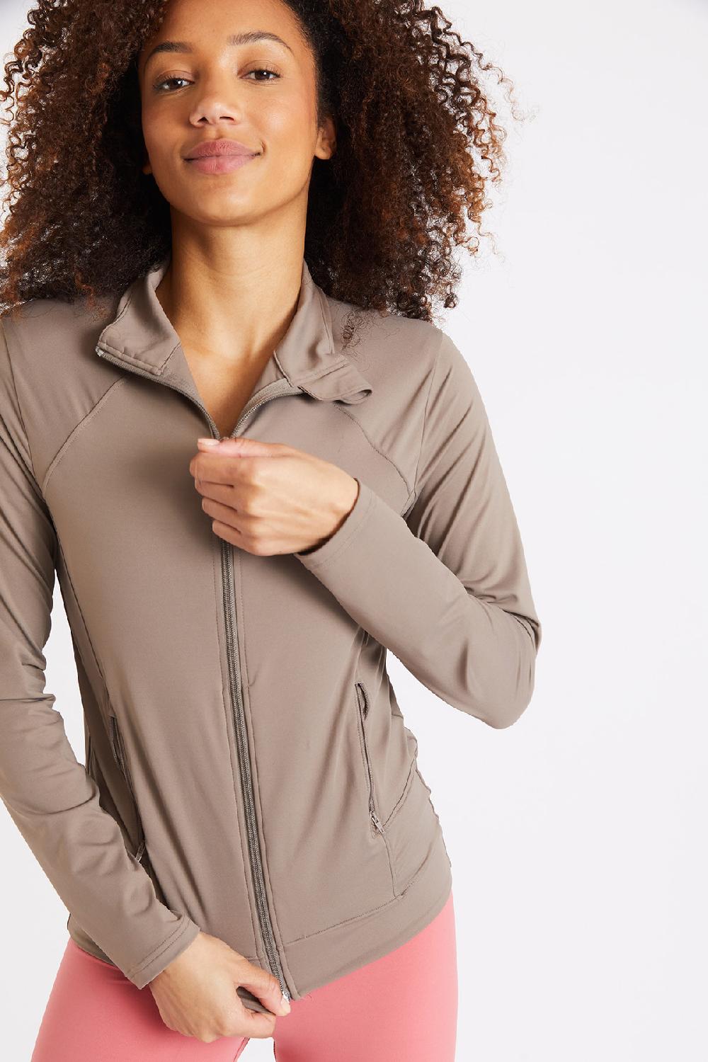 banana moon Jacket Brown FOCUS WELLNESS