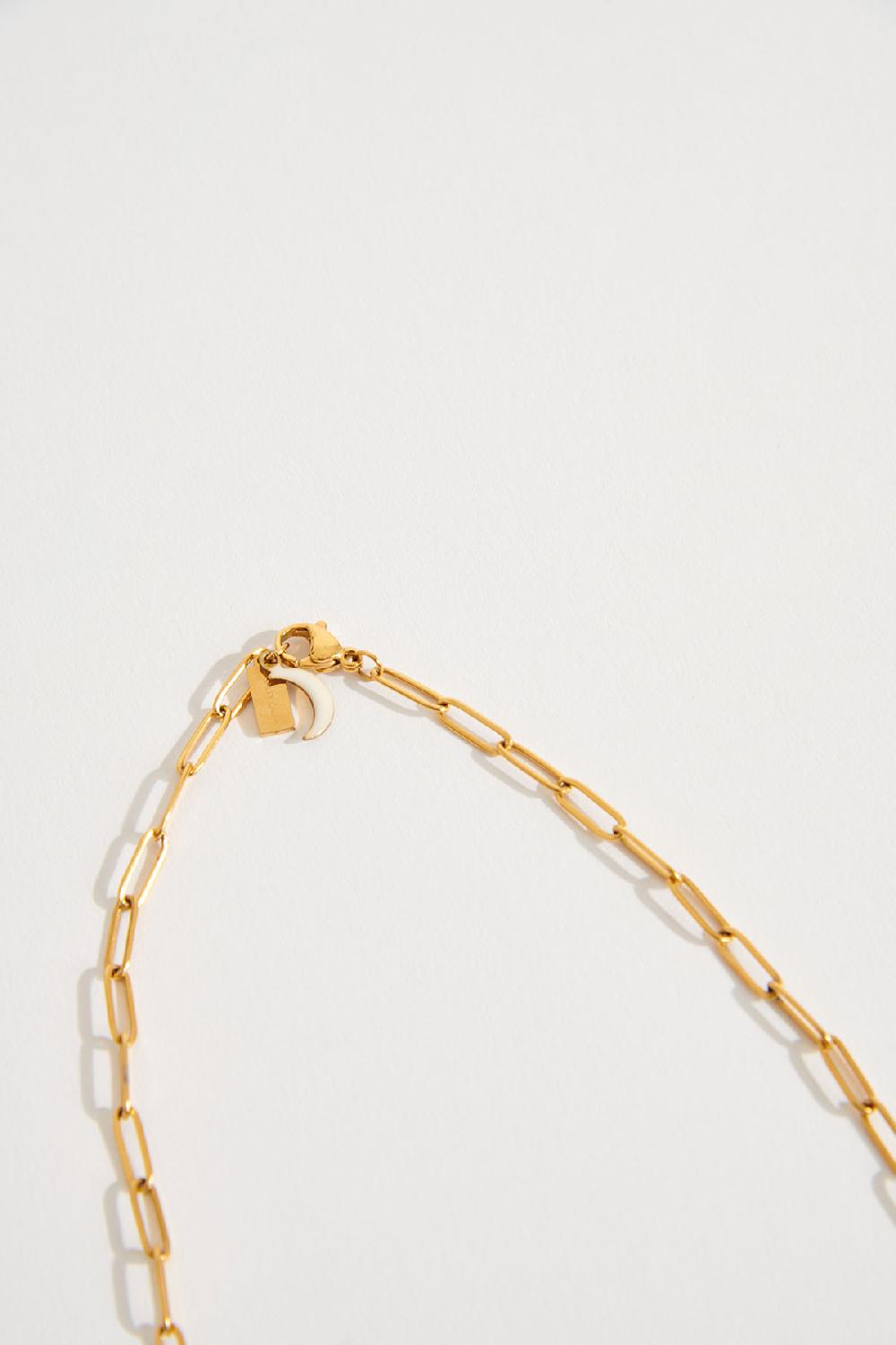 Banana Moon JEWELLERY Gold NECKLACE PAPERCLIP