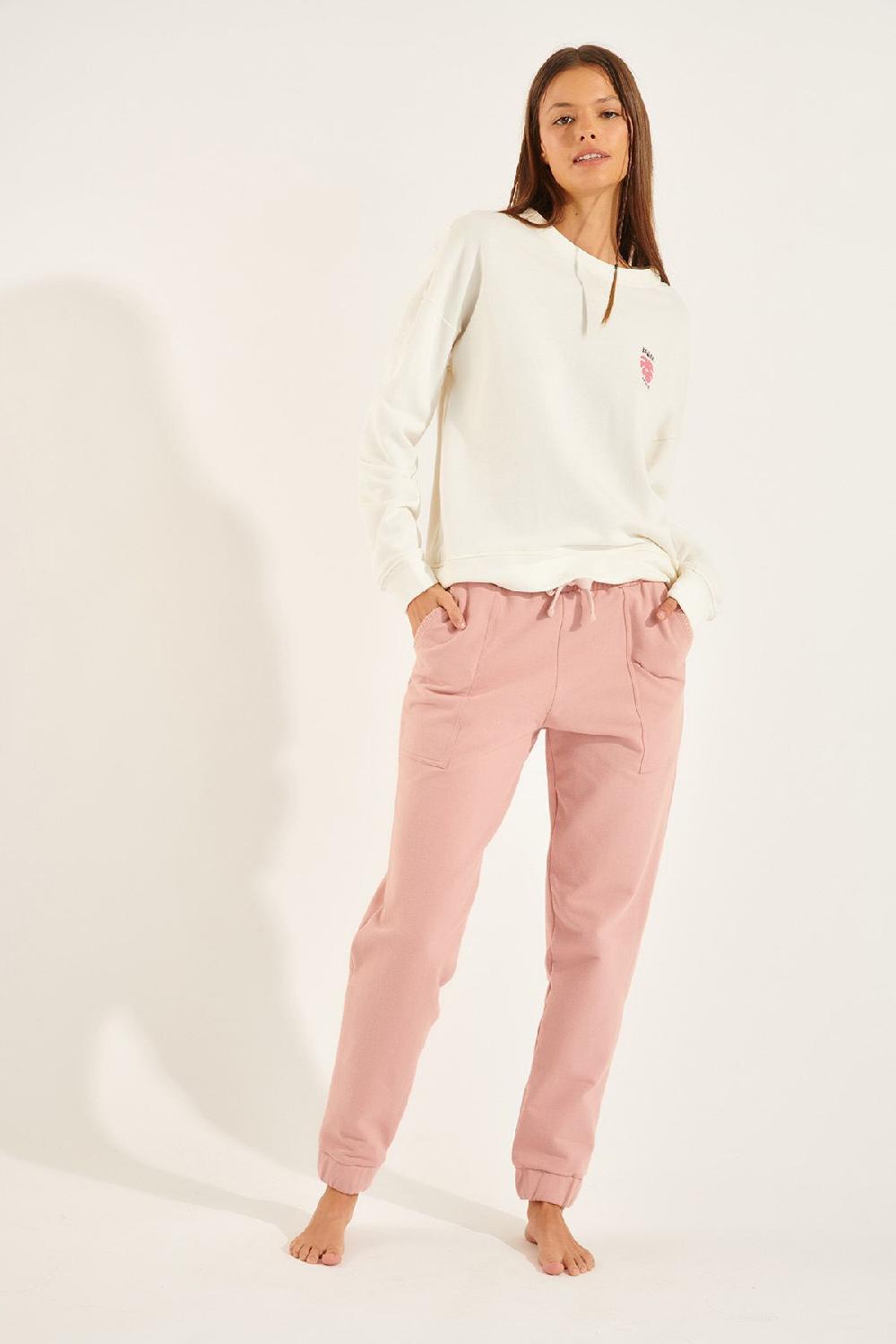 Banana Moon JOGGERS Pink COZY MODELO