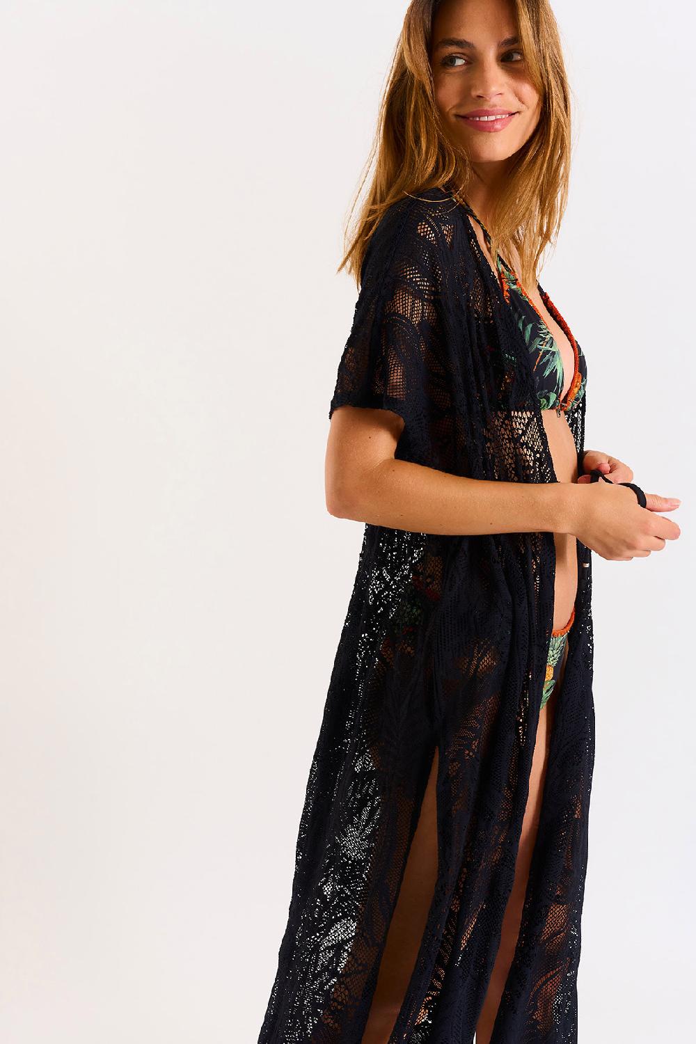 Banana Moon Kimono Black ELVIE COCOBEACH