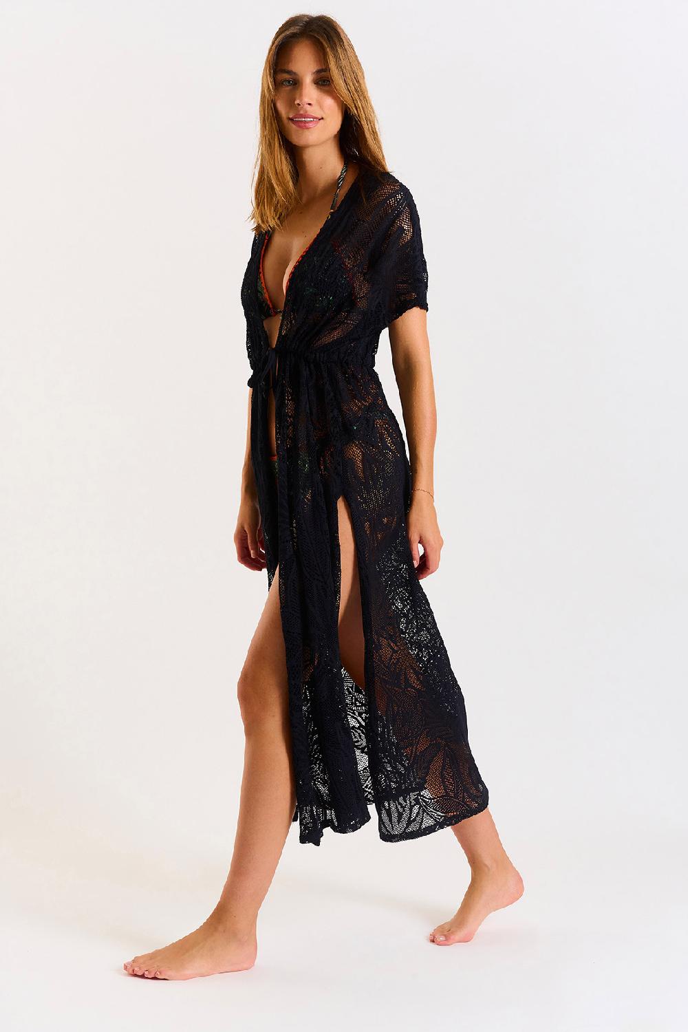 Banana Moon Kimono Black ELVIE COCOBEACH