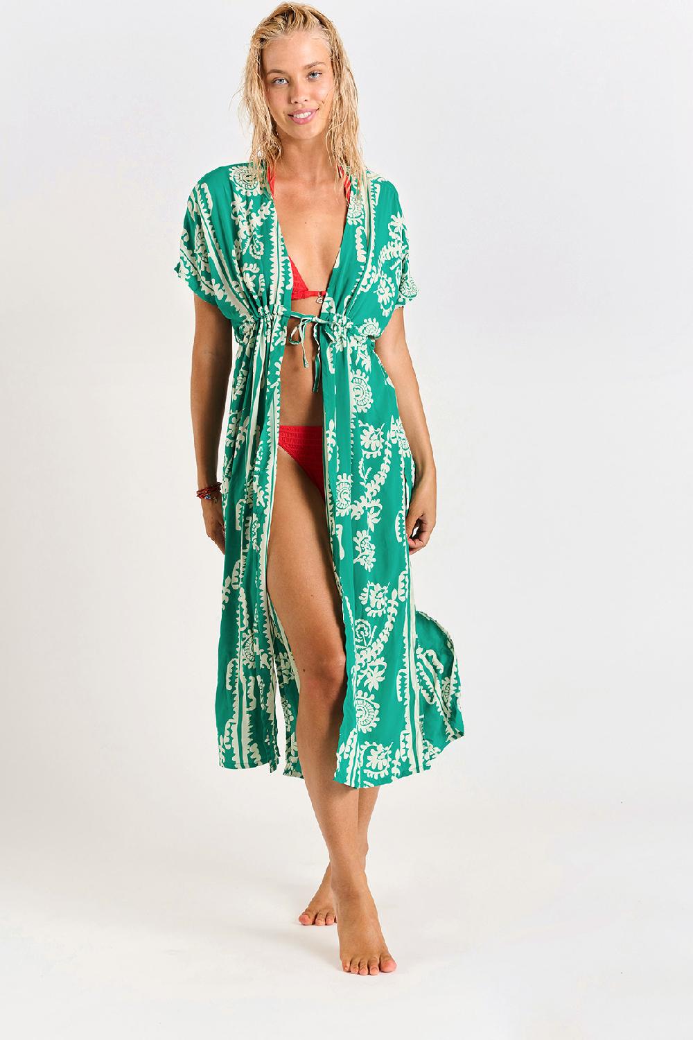 Banana Moon Kimono Green ELVIE SARONG