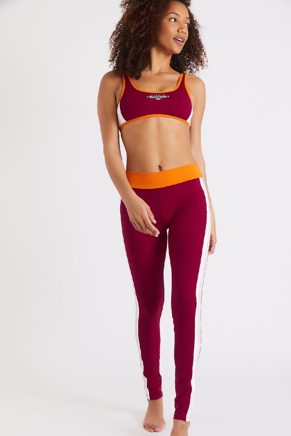 Banana Moon LEGGING Red GYM SPRINT