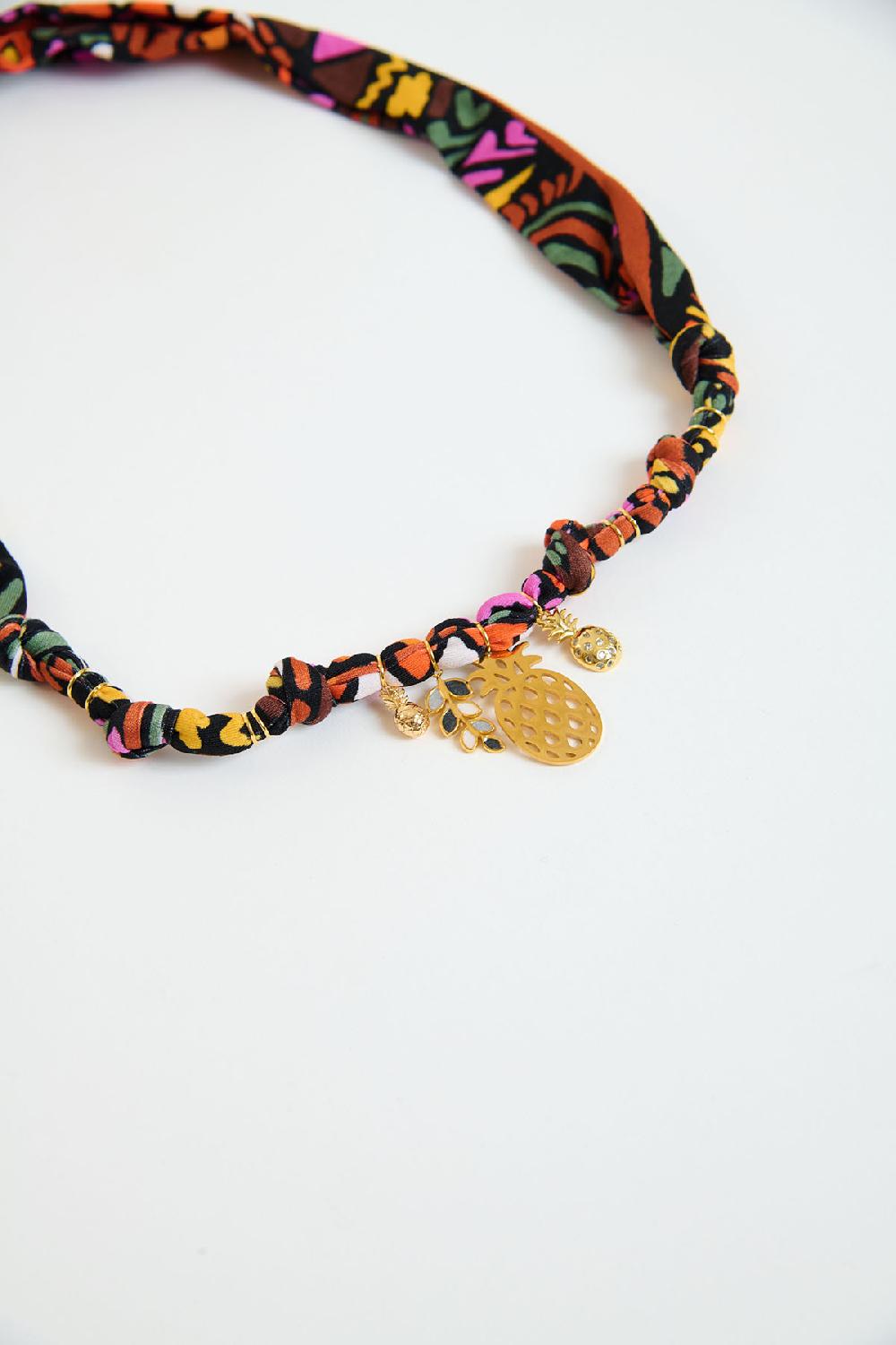 Banana Moon Long Necklace Black BIGRUB CHOCKER