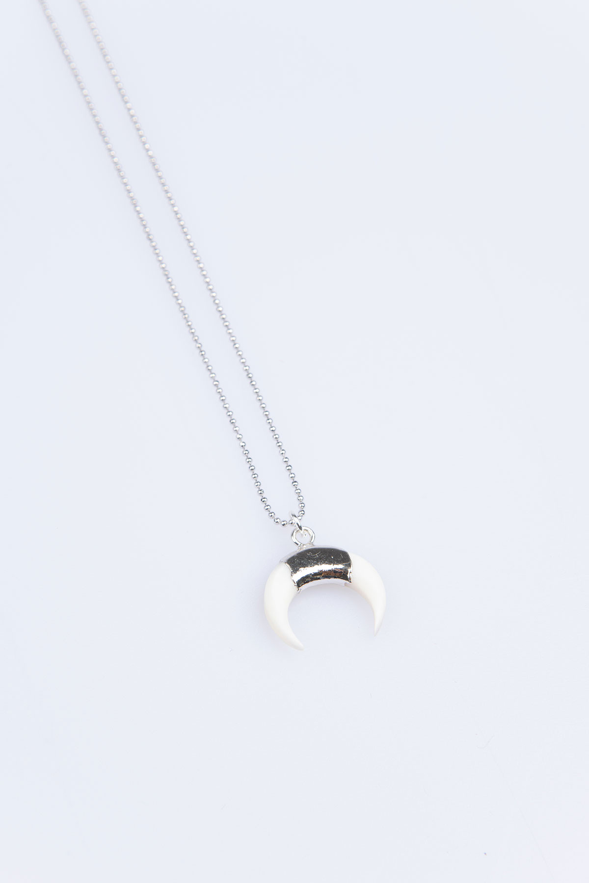 banana moon Necklace Grey CRESCENT SALTI CALI